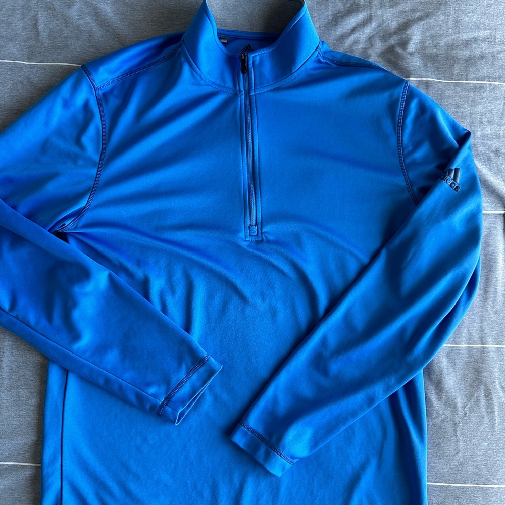 Adidas 1/4 zip sweater medium men